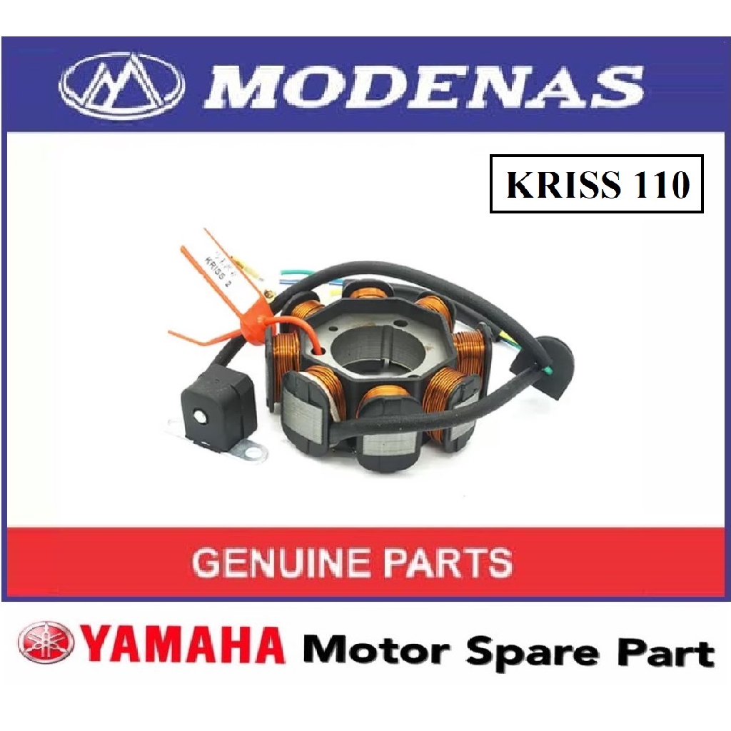 Modenas Kriss110 Kriss2 Starter Coil Startor Coil Magnet Coil Fuel Coil Kriss 110 Kriss 110 Kriss 2 Kriss 2 Modenas Shopee Malaysia