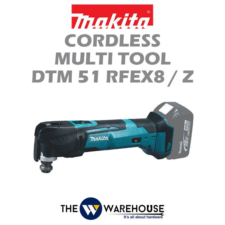 Makita DTM51 Cordless Multi Tool DTM51RFEX8 DTM51Z Shopee Malaysia