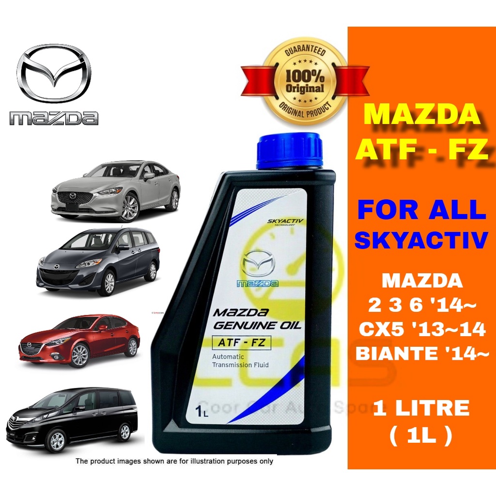 Mazda ATF FZ 1L - Mazda 2 3 6 CX5 All SkyActiv - Auto Transmission ...