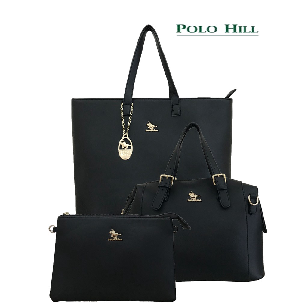 New Fashion Polo Hill Handbag Set Beg Tangan Shopee Malaysia