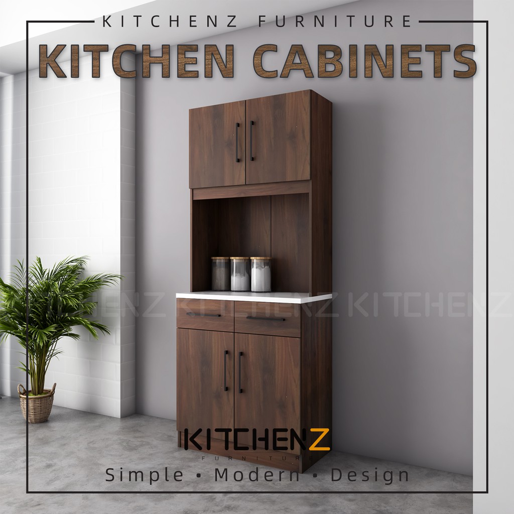 KitchenZ Ventura Series Kitchen Cabinets Tall Unit ...