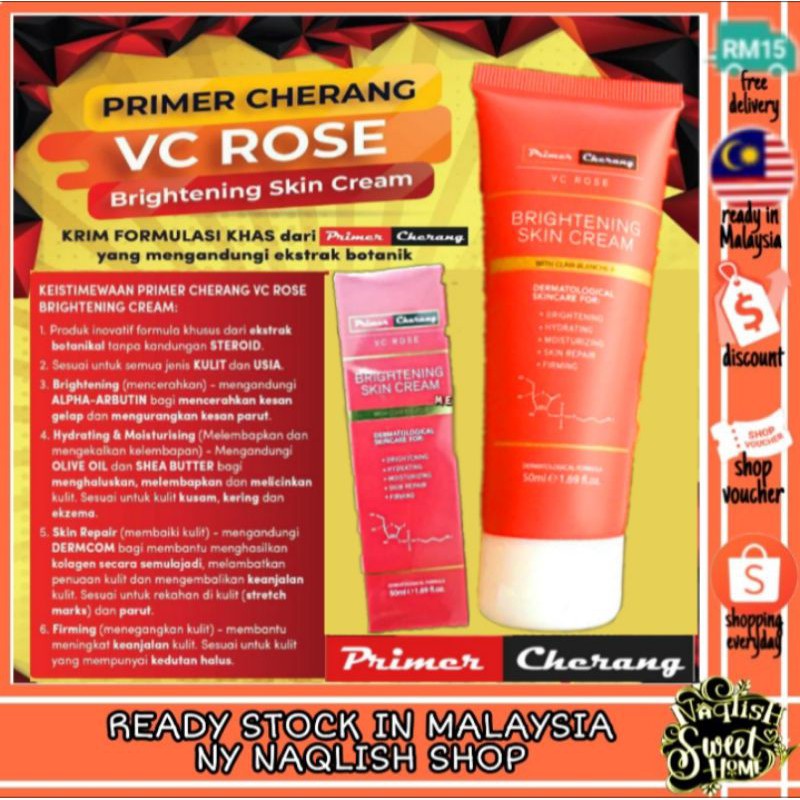 brightening skin cream primer cherang