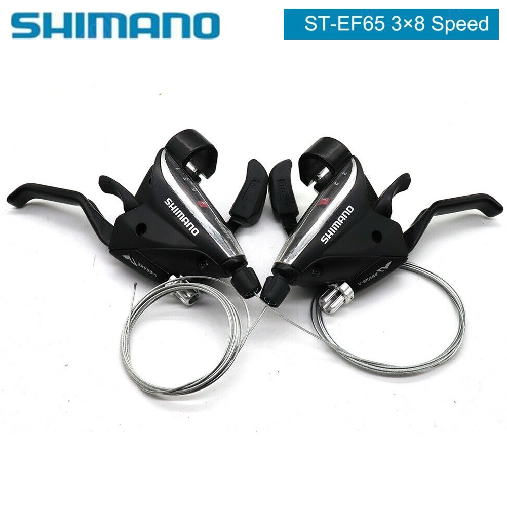 shimano shifters 3x8