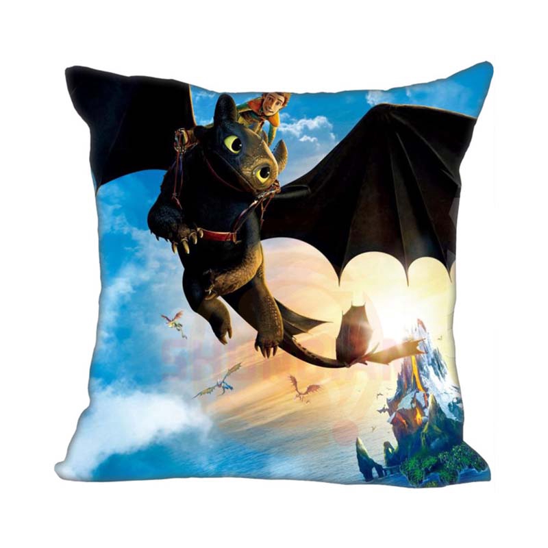 How To Train Your Dragon Master Pattern Pillow Case Shopee Malaysia