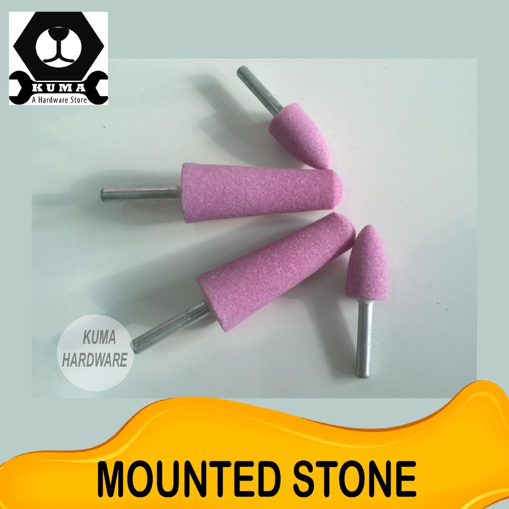 Mounted Stone Burr Grinding Head Grinder Burr Abrasive Polishing