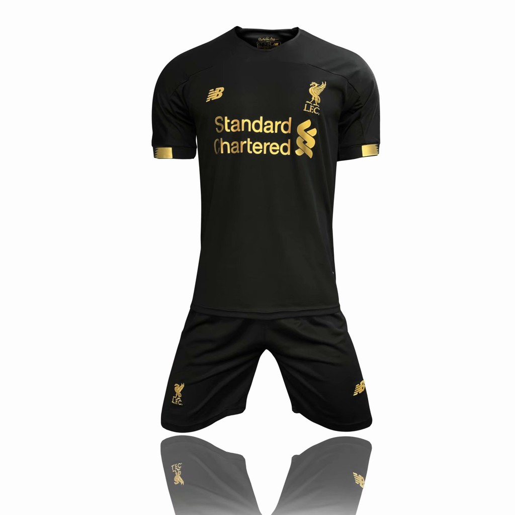 black and gold liverpool shirt