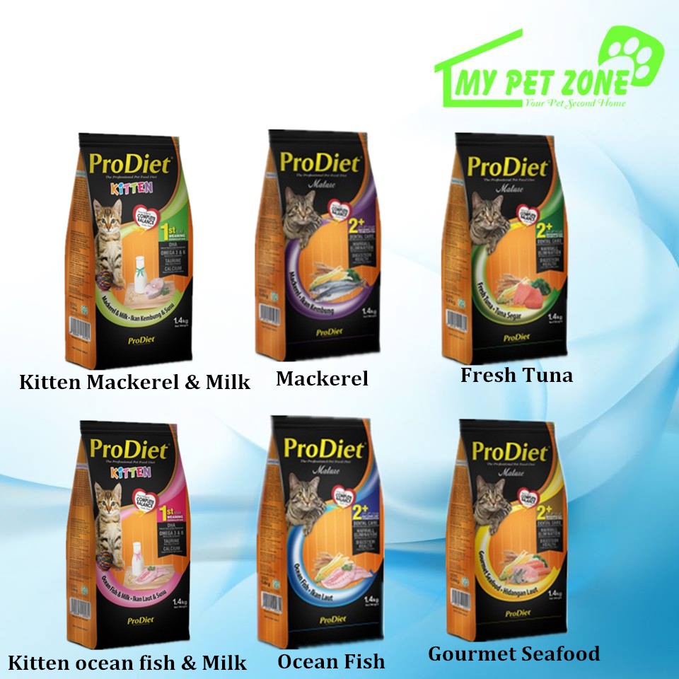 Prodiet Kitten Adult (Cat Food) 1.4KG / 1.5KG | Shopee Malaysia