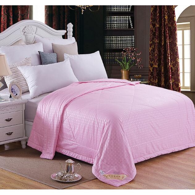 Blanket Comforter Quilt Yibo Cotton Silk Pink Hdhcsxb Fs
