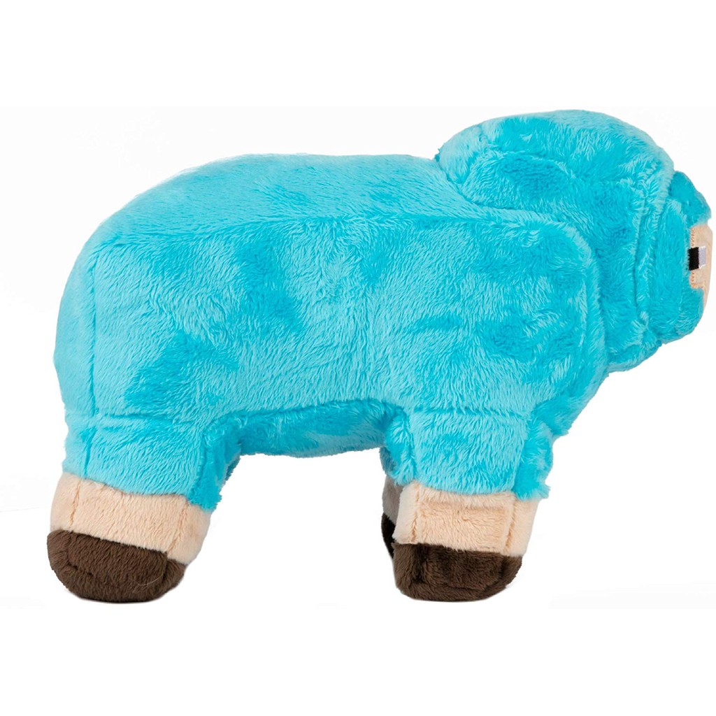 minecraft blue sheep plush
