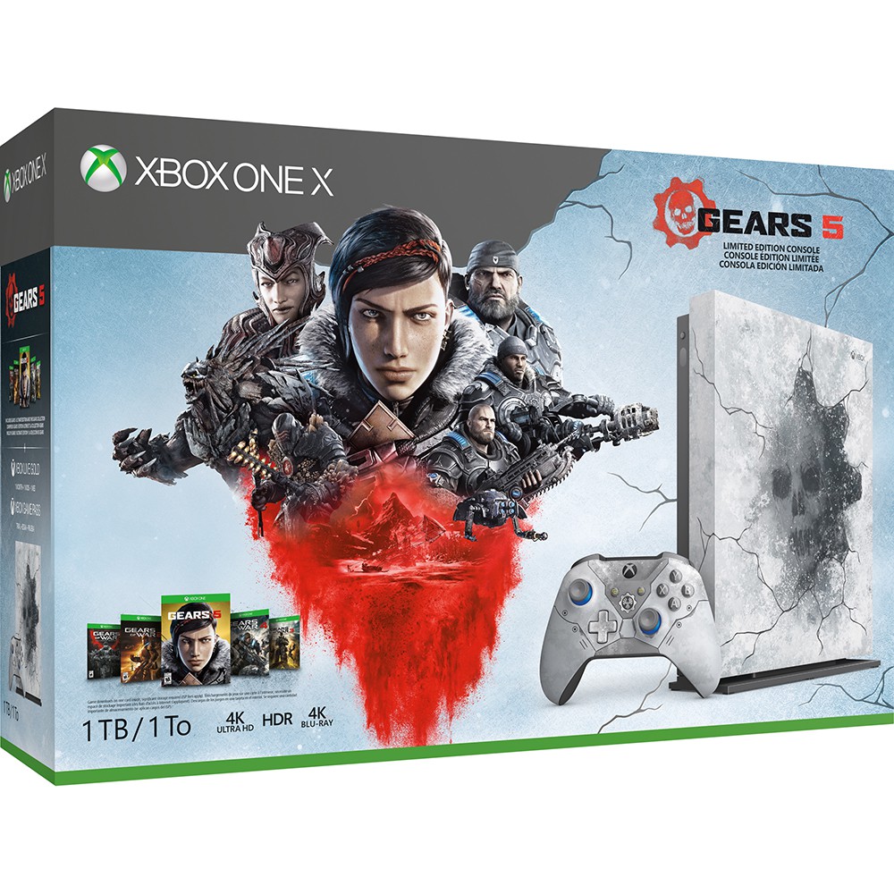 xbox one x with gears 5