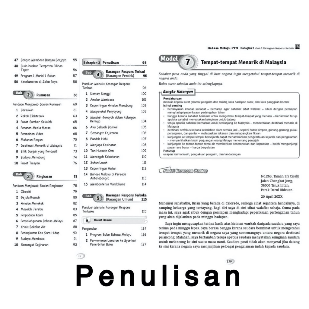 Pelangi Buku Rujukan Superb Model Penulisan Essays For Pt3 Tingkatan 1 2 3 2021 Reference Book Shopee Malaysia