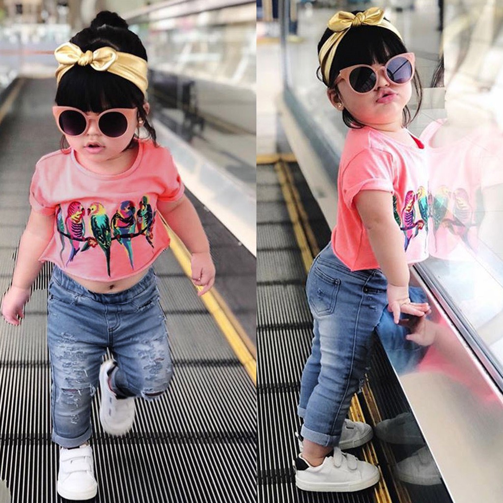baby girl jeans pants