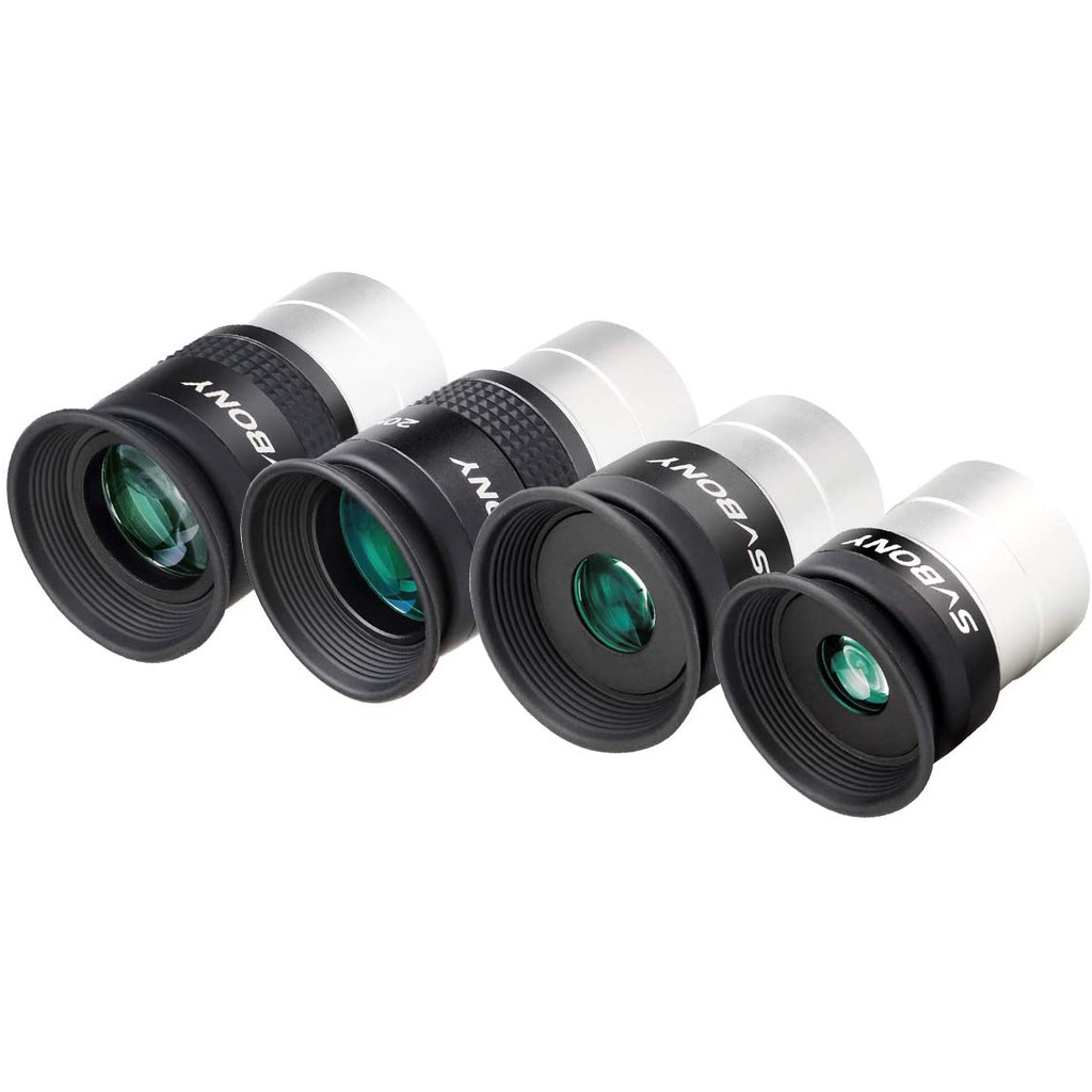 12mm SVBONY SV113 Telescope Eyepiece 12mm Wide Angle 60 Deg Eyepiece HD Fully Multi Coated for 1.25 inches Astronomic Telescopes 
