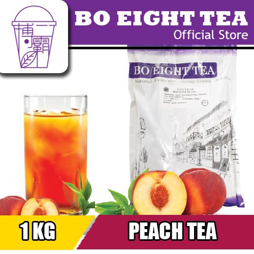 PEACH TEA POWDER 1KG 水蜜桃茶粉 Bubble Tea Premix Serbuk/Ice Blended/ BEVERAGES & DESSERTS/SMOOTHIES