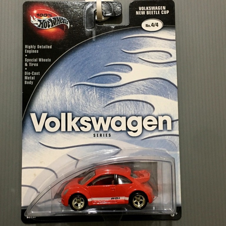 hot wheels volkswagen new beetle cup