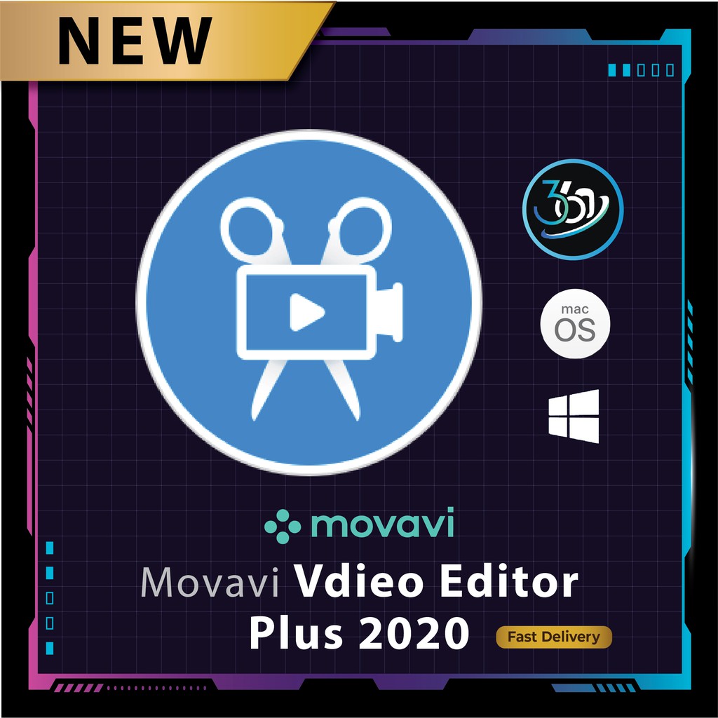 Movavi Video Editor Plus 2021 21.0.0 macOS Window x86 x64 Full