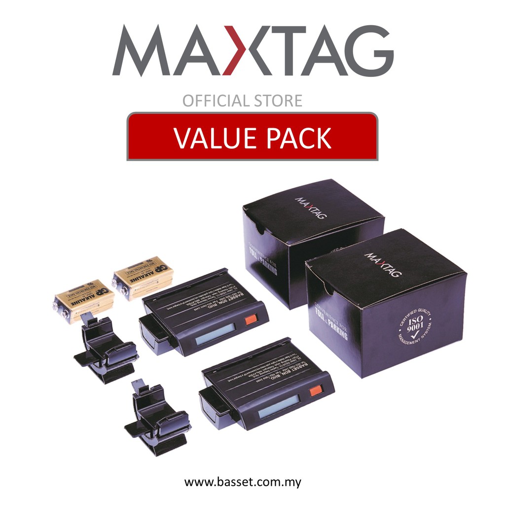 MaxTag Smart Tag Touch n Go Toll - Value Pack | Shopee ...