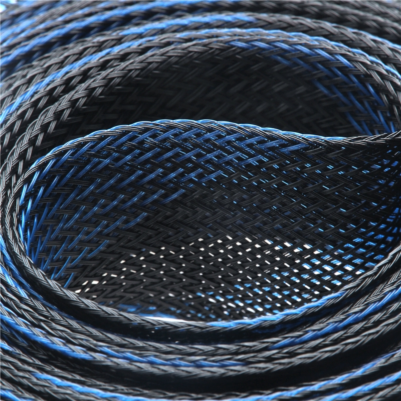 Premium Have Secure Protect Your Cables Black+Blue Insulation Sleeving Sizes (2-25mm) Lengths (5/10M) - Image 4