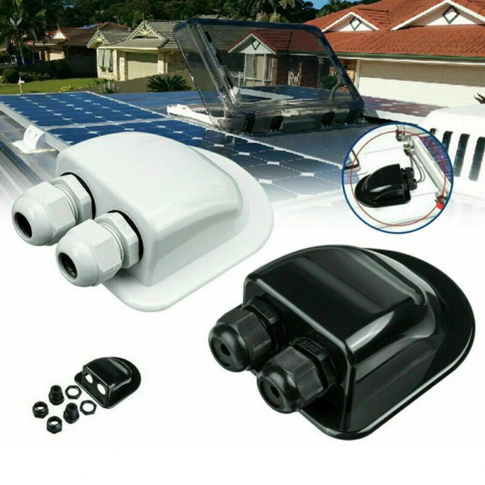 [BESTWFM] Roof Cable Entry Gland Solar Panel Double Cable Gland Box