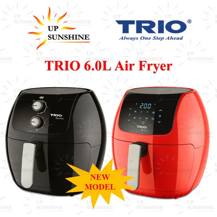 Trio 6 0l Air Fryer Taf 960 Or Taf 961 Shopee Malaysia