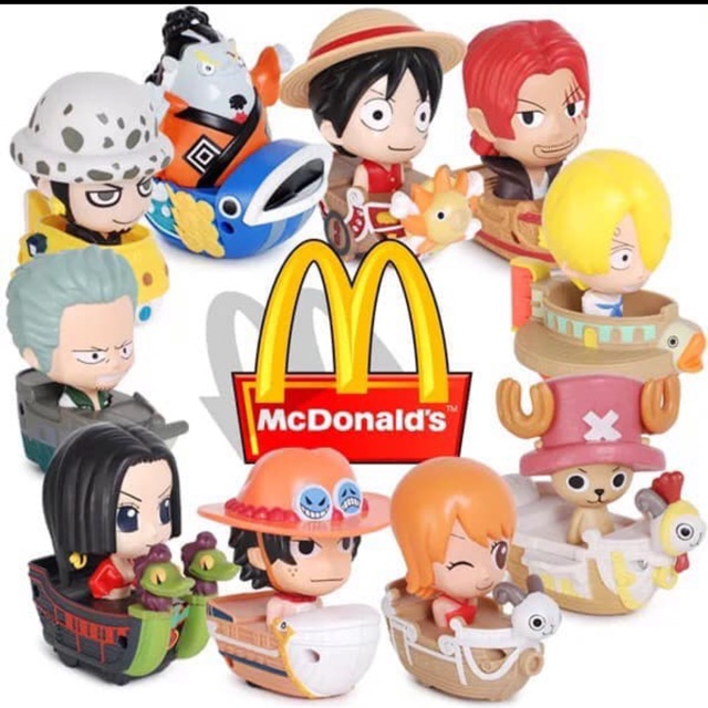 One Piece X Mcdonald Collection 2014 Shopee Malaysia