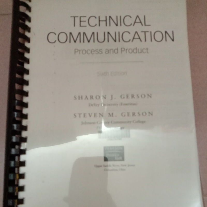 TECHNICAL COMMUNICATION PROCESS AND PRODUCT 9TH EDITION PDF visual data 3