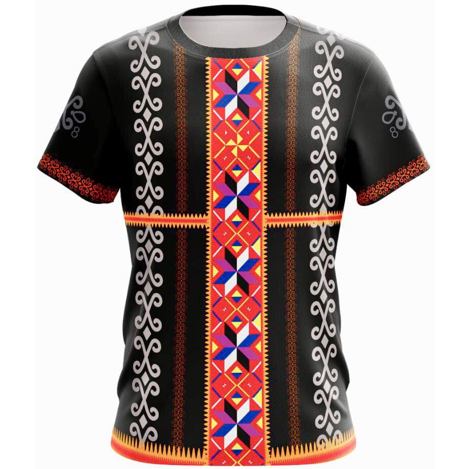 Baju Tradisional Tshirt Etnik Sabah Shopee Malaysia