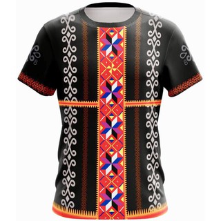 BAJU TRADISIONAL TSHIRT ETNIK SABAH | Shopee Malaysia