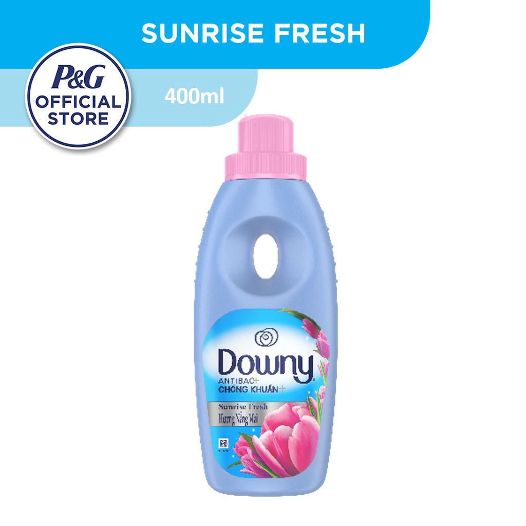 Downy Sunrise Fresh Concentrate Fabric Conditioner 400ml (Fabric Softener, Pelembut Pakaian