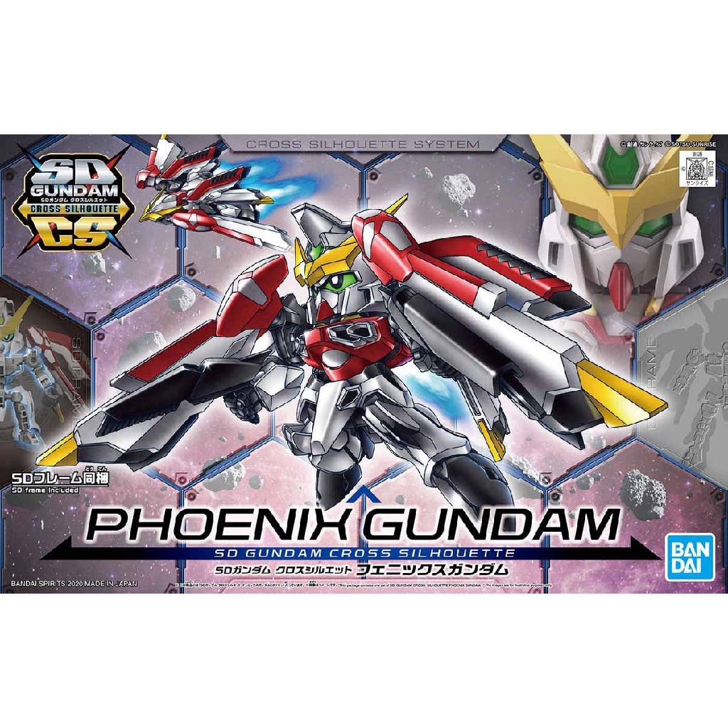 Sd Gundam Cross Silhouette Phoenix Gundam Shopee Malaysia