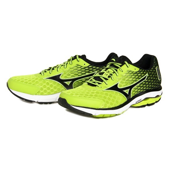 mizuno wave rider 18 yellow