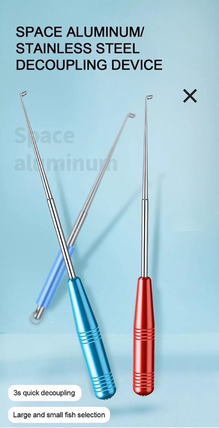 OPAFish Hook Remover Stainless Steel Safety Fishing Hook Extractor