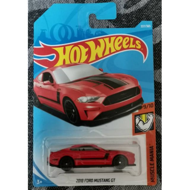 hot wheels red mustang