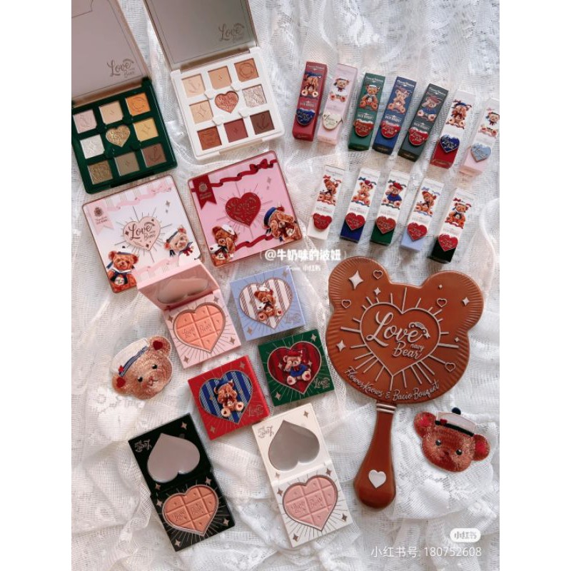 Flower Knowsxbacio Bouquet 花知晓泰迪熊新品彩妆系列 Shopee Malaysia