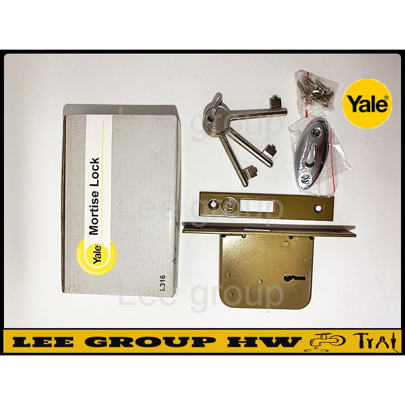 YALE Grill Lock/Mortise hook Lock Shopee Malaysia