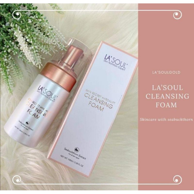 Buy Lasoul Cleansing Foam Face Cleanser La Soul La Soul Lasoul Gold Seetracker Malaysia