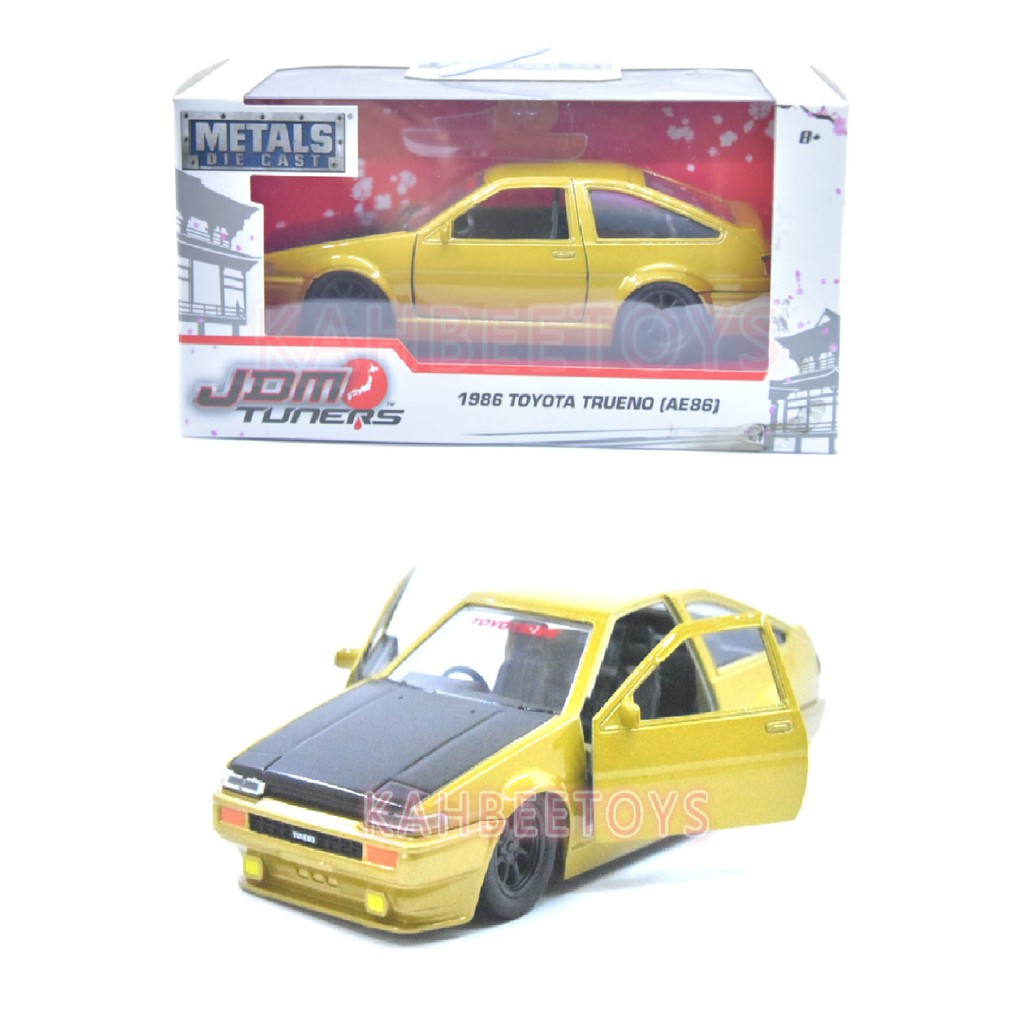 JADA TOYS, TOYOTA Trueno AE86 1986 Bianco - JDM TUNERS, 1/24