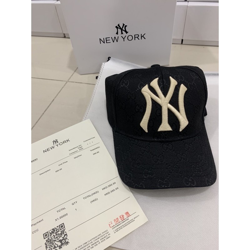 mlb x gucci cap