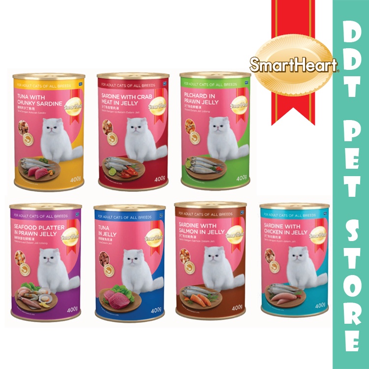 DDT Smart Heart Canned Cat Food 400g | Shopee Malaysia