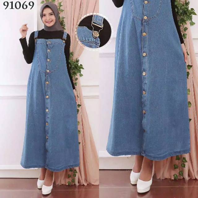 overall jeans dress