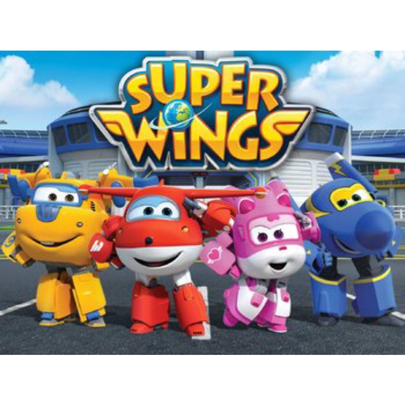 Super Wings Deformation Set. Set Mainan Budak. Super Wings | Shopee ...