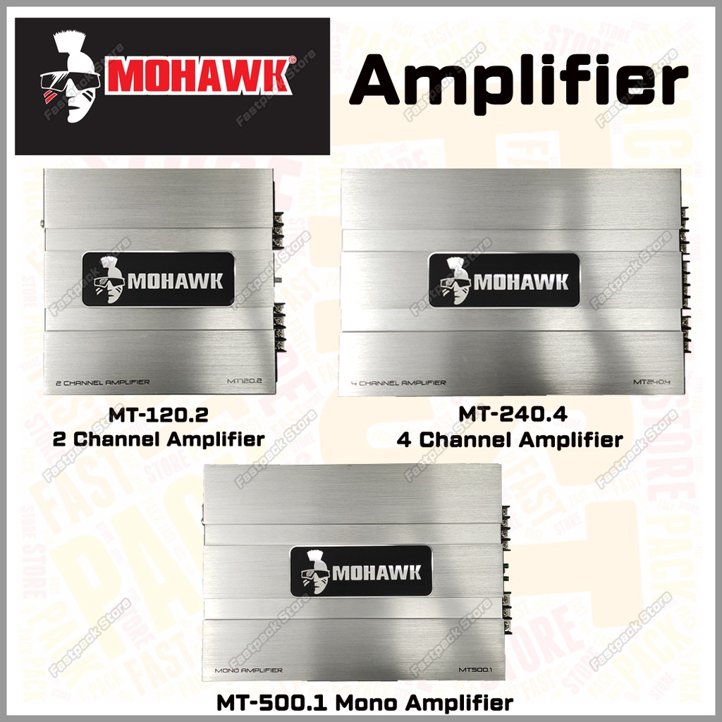 Mohawk MT Series MT120.1 2 Channel / MT240.4 4 Channel / MT500.1