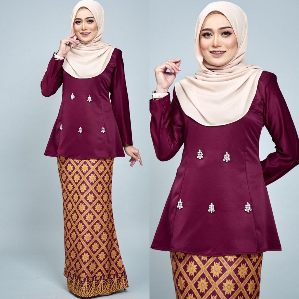 HAIFA KURUNG  KEDAH  MODEN baju  kurung  saiz XS 5XL Shopee  