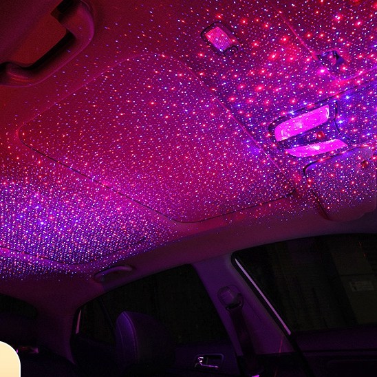 Car Roof Star Ceiling Light Projection Atmosphere Lamp
