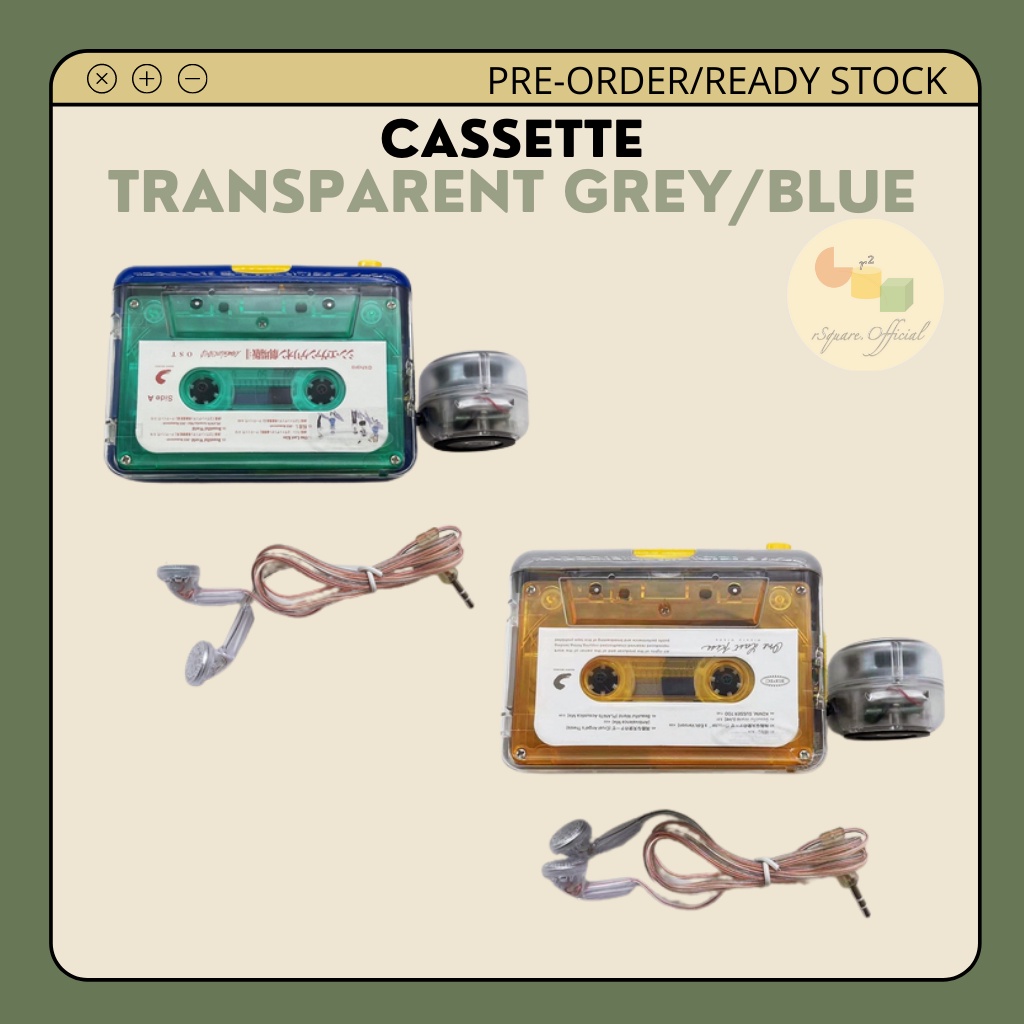 [READY STOCK] Portable cassette player & USB cassette converter