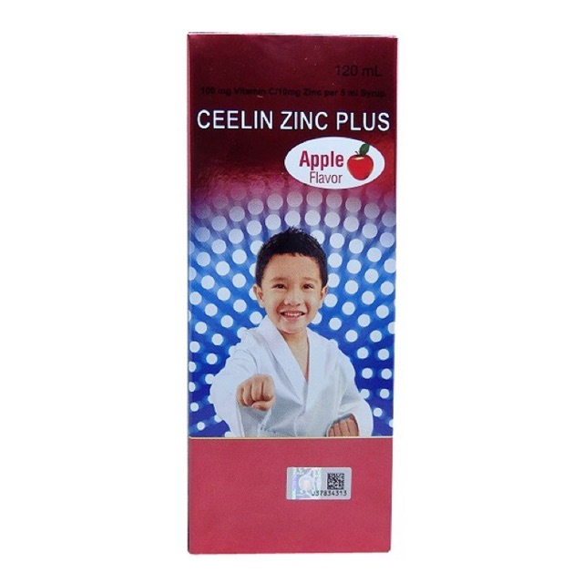 Ceelin Zinc Plus Syrup 120ml (Apple Flavor) Shopee Malaysia