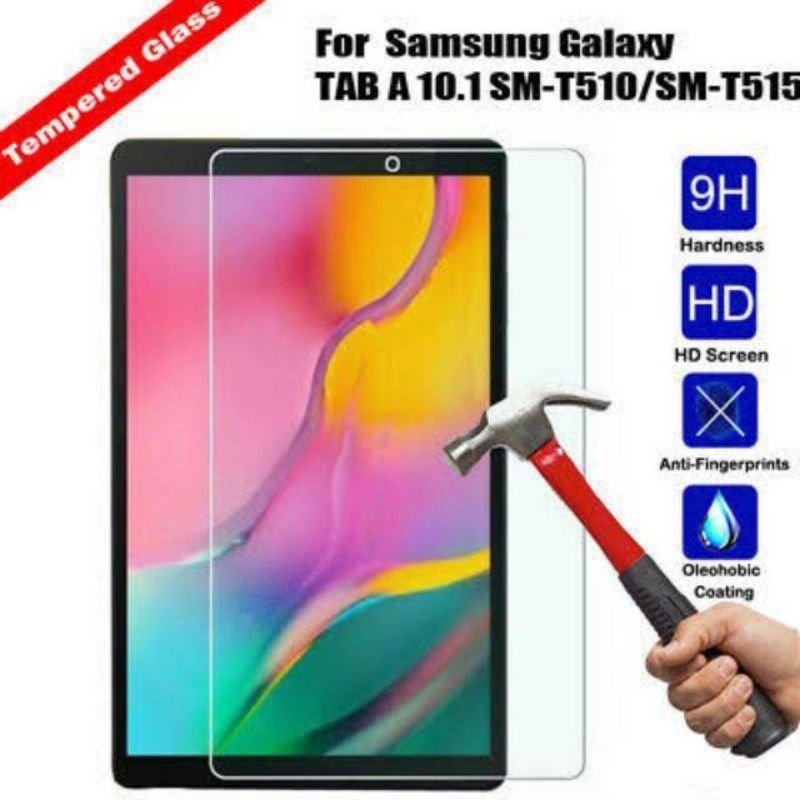LAYAR Samsung Tab A 10.1 2019 T510 T515 Temper Glass Clear Glass Tab Screen Protector