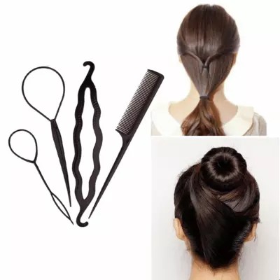 Easy Hair Style - 4 in 1 Hair Disk Set | Shopee Malaysia