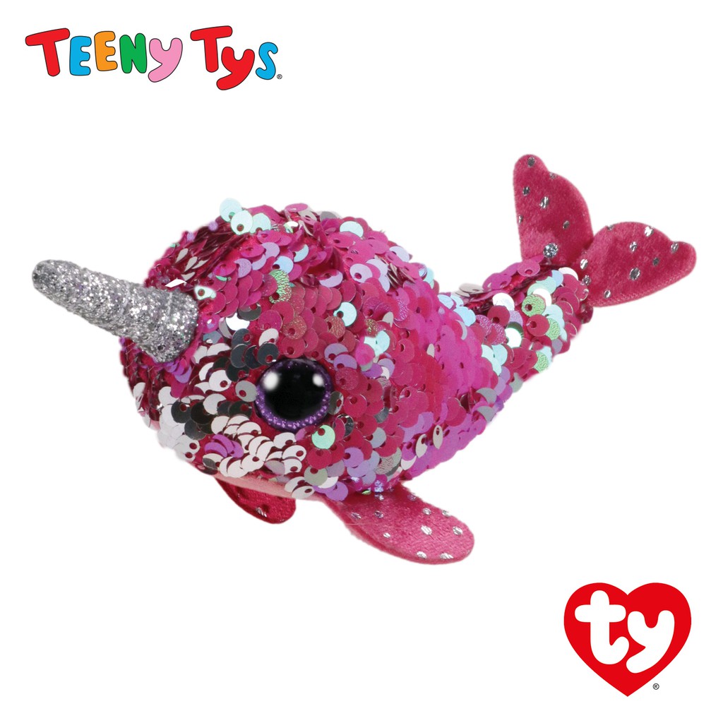 pink narwhal plush