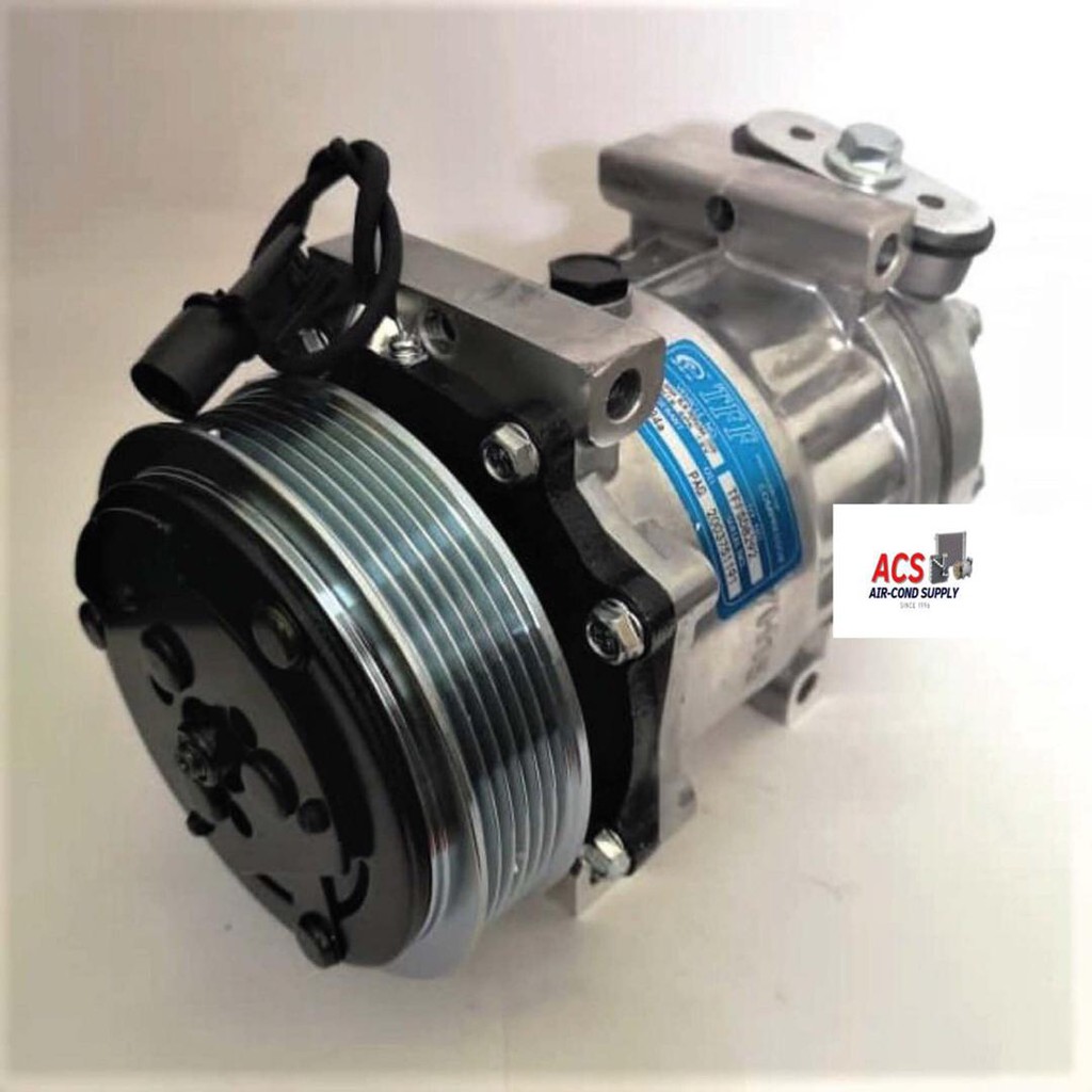 Aircond Compressor H Pk V Proton Persona Saga Blm Sanden System Shopee Malaysia